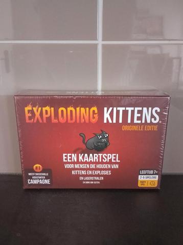 Exploding Kittens orginele editie - in verpakking beschikbaar voor biedingen