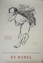 Mart Kempers poster "De Bijbel", 1951, Antiek en Kunst, Kunst | Litho's en Zeefdrukken, Ophalen
