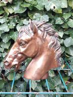 Bronzen / brons paard hoofd P. Mene, Antiek en Kunst, Ophalen of Verzenden