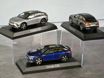 Citroen C5 X 2021 blauw, lichtgrijs, donkergrijs Norev 1:43 beschikbaar voor biedingen