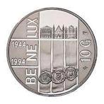 10 gulden zilver 1994 en 1996, Postzegels en Munten, Munten | Nederland, Verzenden, Koningin Beatrix, Zilver, Losse munt
