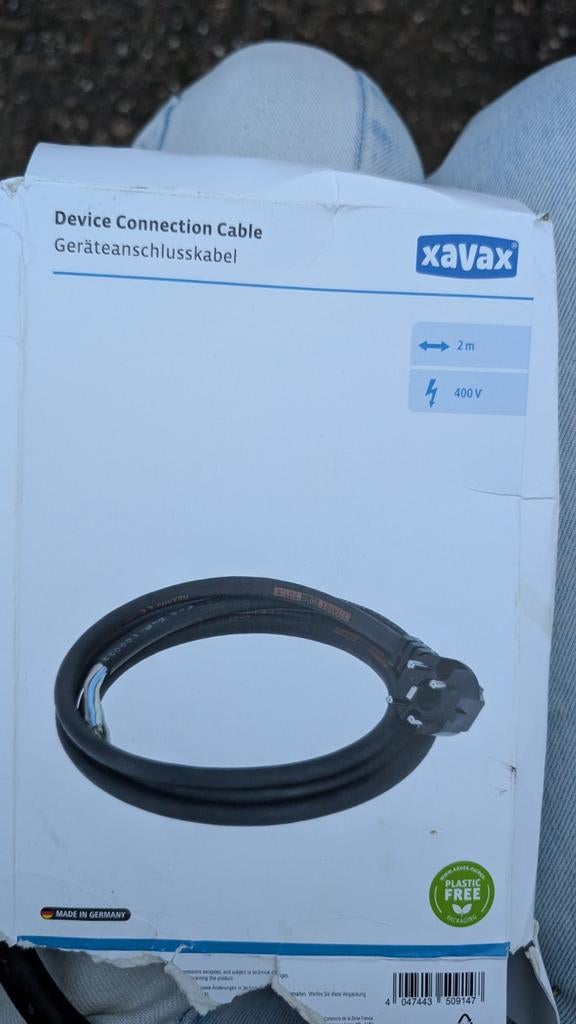 Nieuwe Perilex stekker - 2 meter kabel 400V, Ophalen of Verzenden