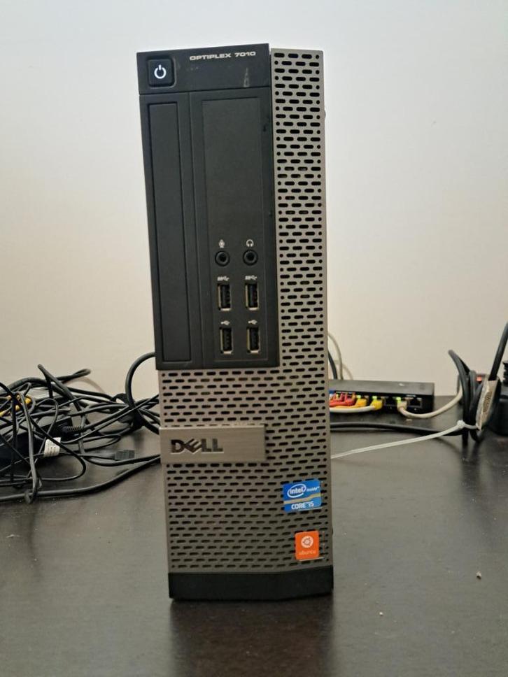 Dell Optiplex 7010, Computers en Software, Desktop Pc's, Gebruikt, 3 tot 4 Ghz, SSD, 4 GB, Met videokaart, Ophalen