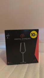 Kristallen champagne glazen 6 stuks, Verzamelen, Ophalen, Nieuw, Overige typen