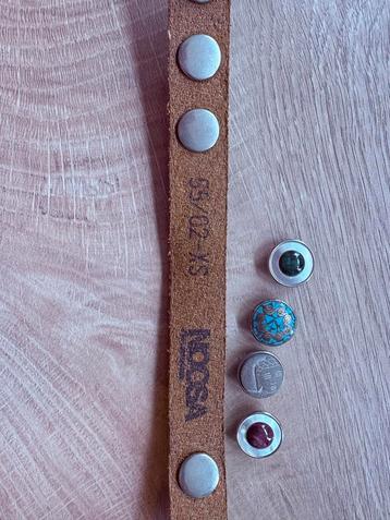 Noosa Amsterdam Armband Bruin XS + 10 Chunks beschikbaar voor biedingen