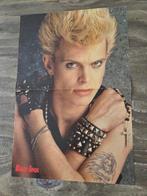 Poster van vroeger: Billy Idol, Ophalen of Verzenden