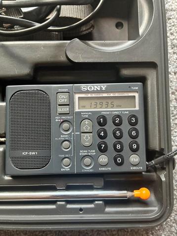 Sony ICF-SW1S Wereldontvanger recapped!! Lees!! beschikbaar voor biedingen