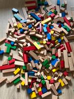 Houten blokken  kinder speelgoed Eichhorn, min. 200, Kinderen en Baby's, Speelgoed | Bouwstenen, Ophalen, Zo goed als nieuw, Overige merken