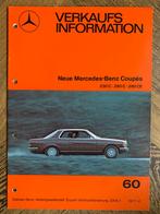 Verkaufsinformation Mercedes-Benz CE coupe C123 1977, Nieuw, Mercedes-Benz, Mercedes, Ophalen of Verzenden