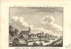 gravure Heerenveen - Halkenschans, Antiek en Kunst, Kunst | Etsen en Gravures, Ophalen of Verzenden