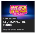K3 original Reünie 29-5 staanplaatsen, Tickets en Kaartjes, Twee personen