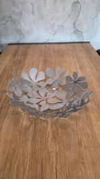 Metalen Fruitschaal Bloem Design, Overige materialen, Schaal, Rond, Ophalen of Verzenden