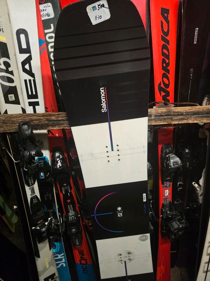 152cm SALOMON HUCK KNIFE SNOWBOARD FREESTYLE, Sport en Fitness, Snowboarden, Zo goed als nieuw, Board, Ophalen of Verzenden