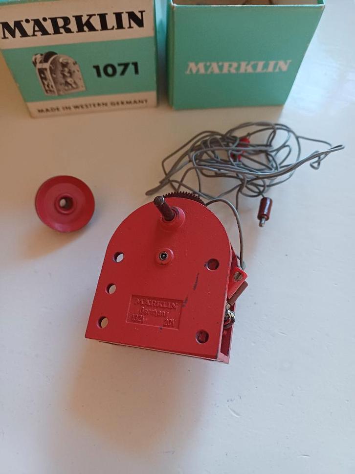 Marklin 1071 electromotor, Hobby en Vrije tijd, Modelbouw | Overige, Gebruikt, 1:32 tot 1:50, Ophalen of Verzenden