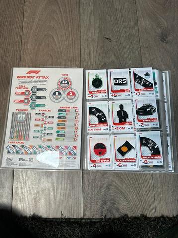 Turbo attax 2024 f1 - compleet boek - incl speciale kaarten beschikbaar voor biedingen