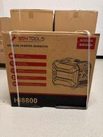 NIEUW | INVERTER GENERATOR | 5500W | KOPEREN SPOEL, Benzine, Geluidgedempt, Nieuw, Ophalen of Verzenden