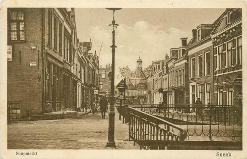 (388-303-047) Sneek Suupmarkt, Verzamelen, Ansichtkaarten | Nederland, Friesland, Verzenden