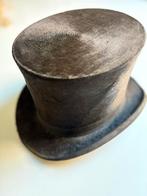 Antieke Hoge Hoed ca. 1870-1910, Ophalen of Verzenden, Gedragen, One size fits all, Hoed