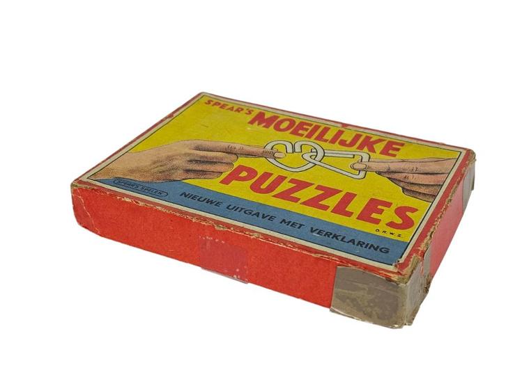 Metalen puzzel - Spear's spellen - 1955, Antiek en Kunst, Antiek | Speelgoed, Ophalen of Verzenden