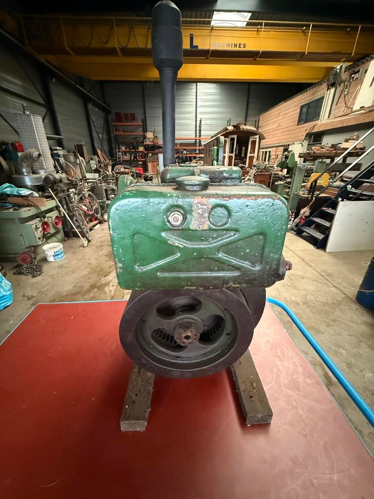 Stationere dieselmotor, Ophalen, Gebruikt