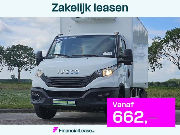 IVECO DAILY 35C16 koelwagen laadklep!, Auto's, Bestelauto's, Bedrijf, Lease, Financial lease, ABS, Airconditioning, Centrale vergrendeling