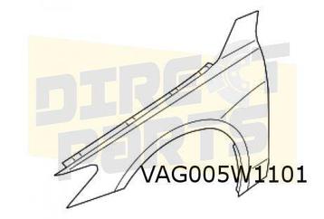 Audi A7 (6/18-) Voorscherm Links Origineel! 4K8821105B beschikbaar voor biedingen