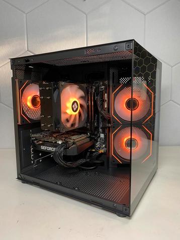 RGB Gaming PC | GTX 1660 | Ryzen 7 1700 beschikbaar voor biedingen