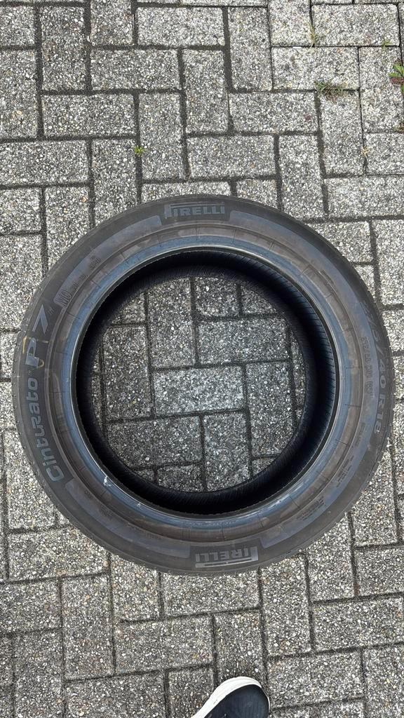 4 Zo Goed Als Nieuwe Pirelli Cinturato P7 banden Mercedes E, Motoren, Onderdelen | Merk-onafhankelijk, Gebruikt, Ophalen