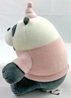 We Bare Bears Cartoon Network Panda Bear Knuffel Miniso 18cm, Ophalen of Verzenden, Zo goed als nieuw, Beer