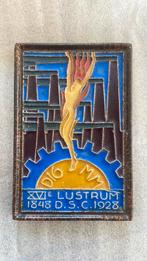 Porceleyne Fles tegel 1928 art deco Delftsch Studenten Corps, Antiek en Kunst, Ophalen of Verzenden