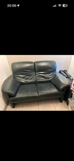 Gratis leren bank, Ophalen, Gebruikt, 150 tot 200 cm, Tweepersoons