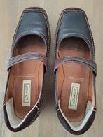 Janet D. dames instappers, bruin, maat 37, Ophalen of Verzenden, Zo goed als nieuw, Bruin, Instappers