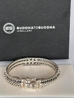 Buddha to buddha edwin/ ben armband, Nieuw, Ophalen of Verzenden, Zilver, Zilver