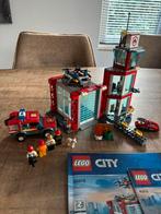 Lego City set 60215 ‘Brandweerkazerne’ COMPLEET, Kinderen en Baby's, Speelgoed | Duplo en Lego, Ophalen of Verzenden, Gebruikt