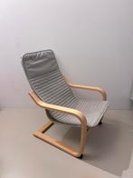IKEA POÄNG kinderfauteuil, Huis en Inrichting, Ophalen of Verzenden, Zo goed als nieuw, Wit, Eén