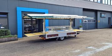 Verkoopwagen voor kaas, brood, gesneden groenten enz. beschikbaar voor biedingen