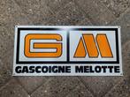 Gascoigne Melotte bord groot 48 x 23 cm, Ophalen of Verzenden, Gebruikt, Reclamebord