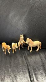 Schleich Set van 4 paardjes, Ophalen of Verzenden, Zo goed als nieuw