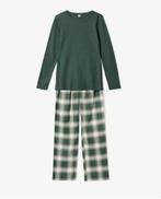Hema pyjama groen xl dames flanel broek katoen, Ophalen of Verzenden, Zo goed als nieuw, Maat 46/48 (XL) of groter