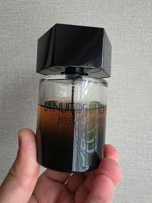 Yves Saint Laurent La nuit de L'homme 60/100ml, Verzamelen, Parfumverzamelingen, Miniatuur, Ophalen of Verzenden