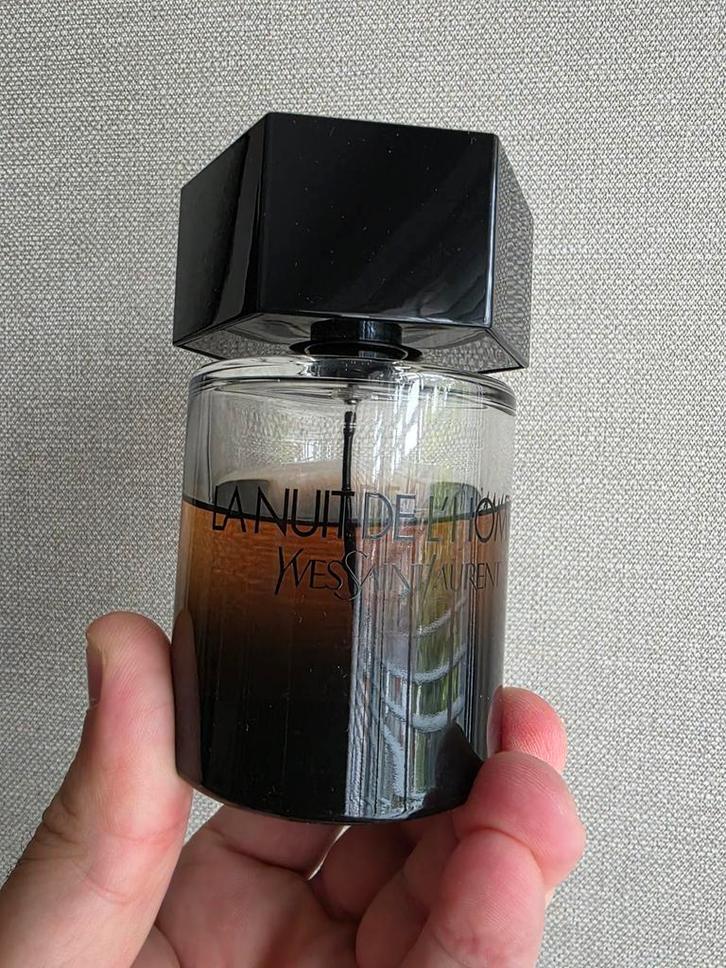 Yves Saint Laurent La nuit de L'homme 60/100ml, Verzamelen, Parfumverzamelingen, Miniatuur, Ophalen of Verzenden