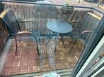 Bistro tuinset, Tuin en Terras, Ophalen, Zo goed als nieuw, Overige materialen, 2 zitplaatsen