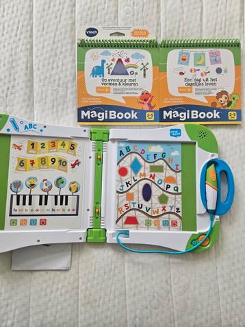 2 VTech Magibooks + Boekjes (2-5 jaar) beschikbaar voor biedingen