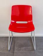 4x design stoel voor buiten of binnen 1990's Snille (Ikea), Ophalen, Gebruikt, Vier, Rood