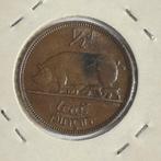 1/2 penny Ierland 1949, Ophalen of Verzenden