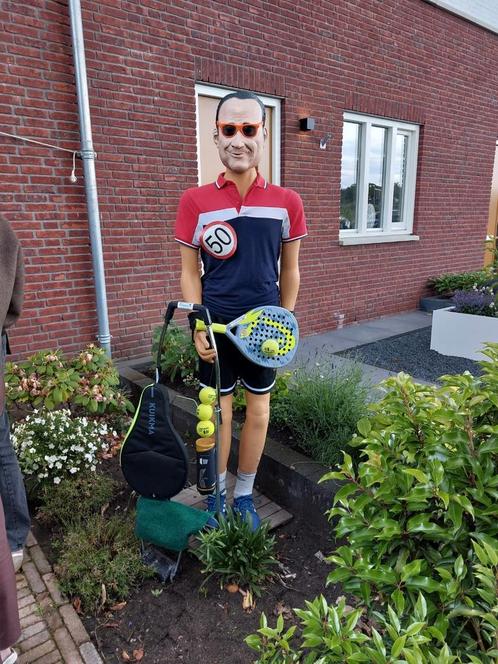 Abraham pop Padel huren - Gekkepoppen Hengelo Enschede Borne, Hobby en Vrije tijd, Feestartikelen | Verhuur, Zo goed als nieuw