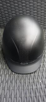 Zwarte paardijcap, Dieren en Toebehoren, Paardrijkleding, Kinderen, Ophalen of Verzenden, Zo goed als nieuw, Recreatie