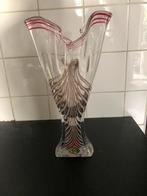Grote en zware Unique Crystal Jablonski vaas van 38 cm., Ophalen of Verzenden