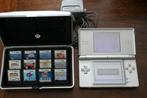 Nintendo DS-lite Zilver, Spelcomputers en Games, Met games, Ophalen of Verzenden, Zo goed als nieuw, Zilver