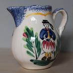 Vintage Keramische Waterkan, quimper, handbeschilderd, Frans, Ophalen of Verzenden